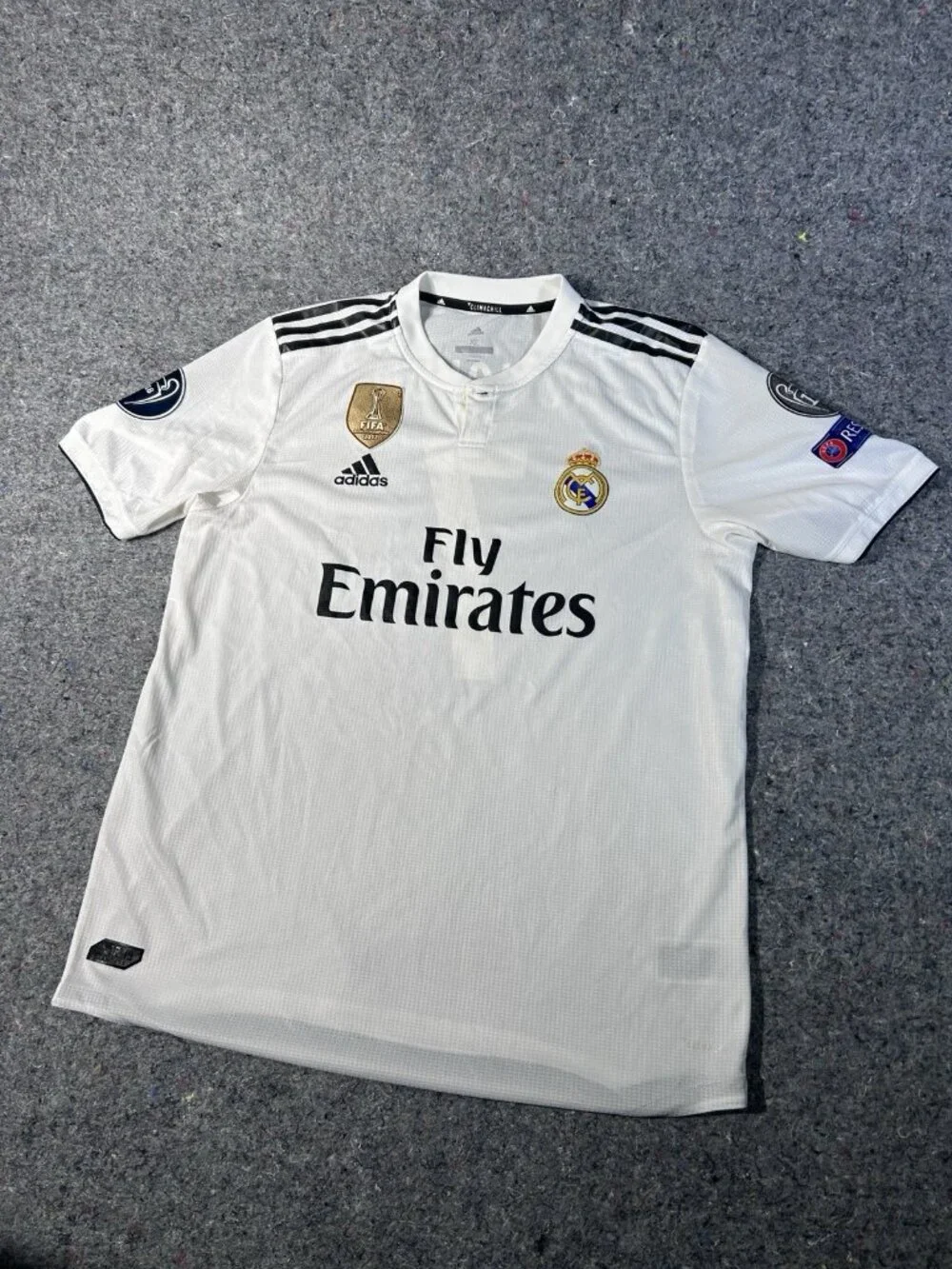 Adidas Real Madrid 2018/19 Home Jersey Ronaldo #7 Climachill UCL Size XL